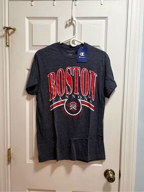 Champion Navy Short-Sleeve Boston Cannons Graphic Tee